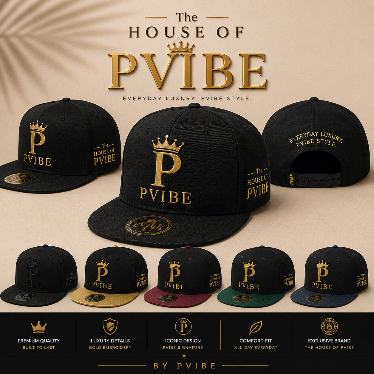 Pvibe Hats